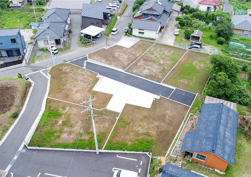 春山町6区画 分譲地　残り1区画！