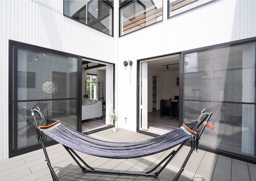 プライベートガーデンの<br>ある暮らし