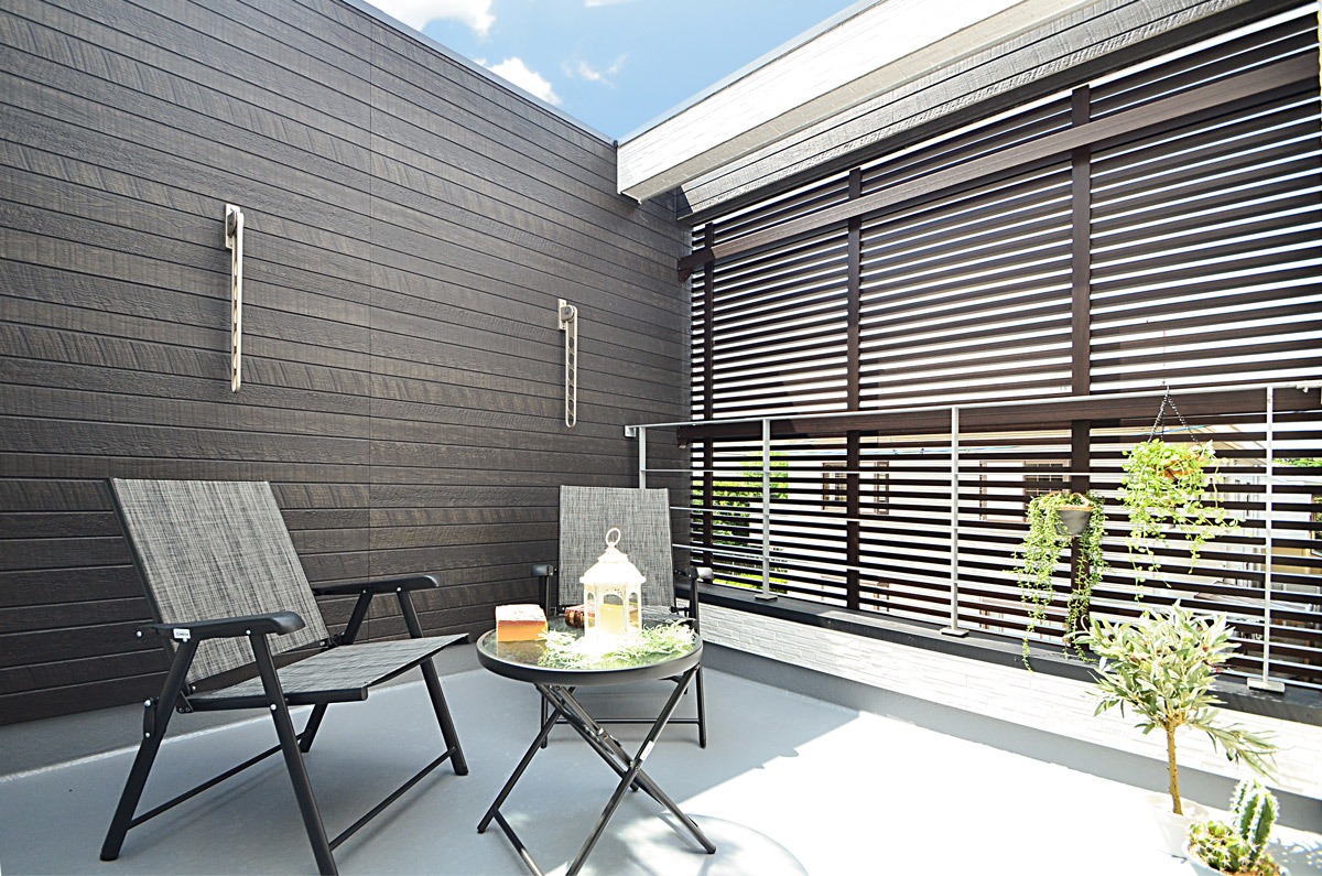 プライベートガーデンの<br>ある暮らし