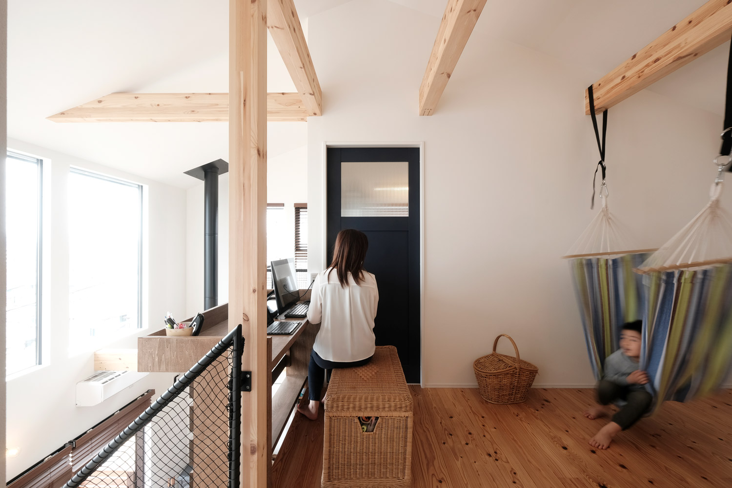 スキップフロアの<br>ある暮らし