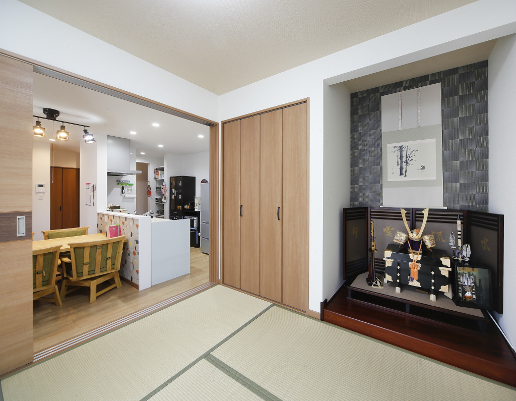 2世帯が集う平屋のおうち。