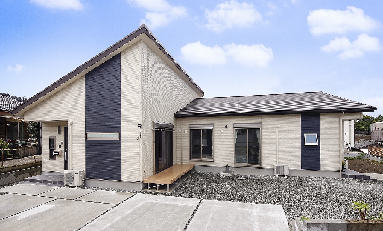 2世帯が集う平屋のおうち。