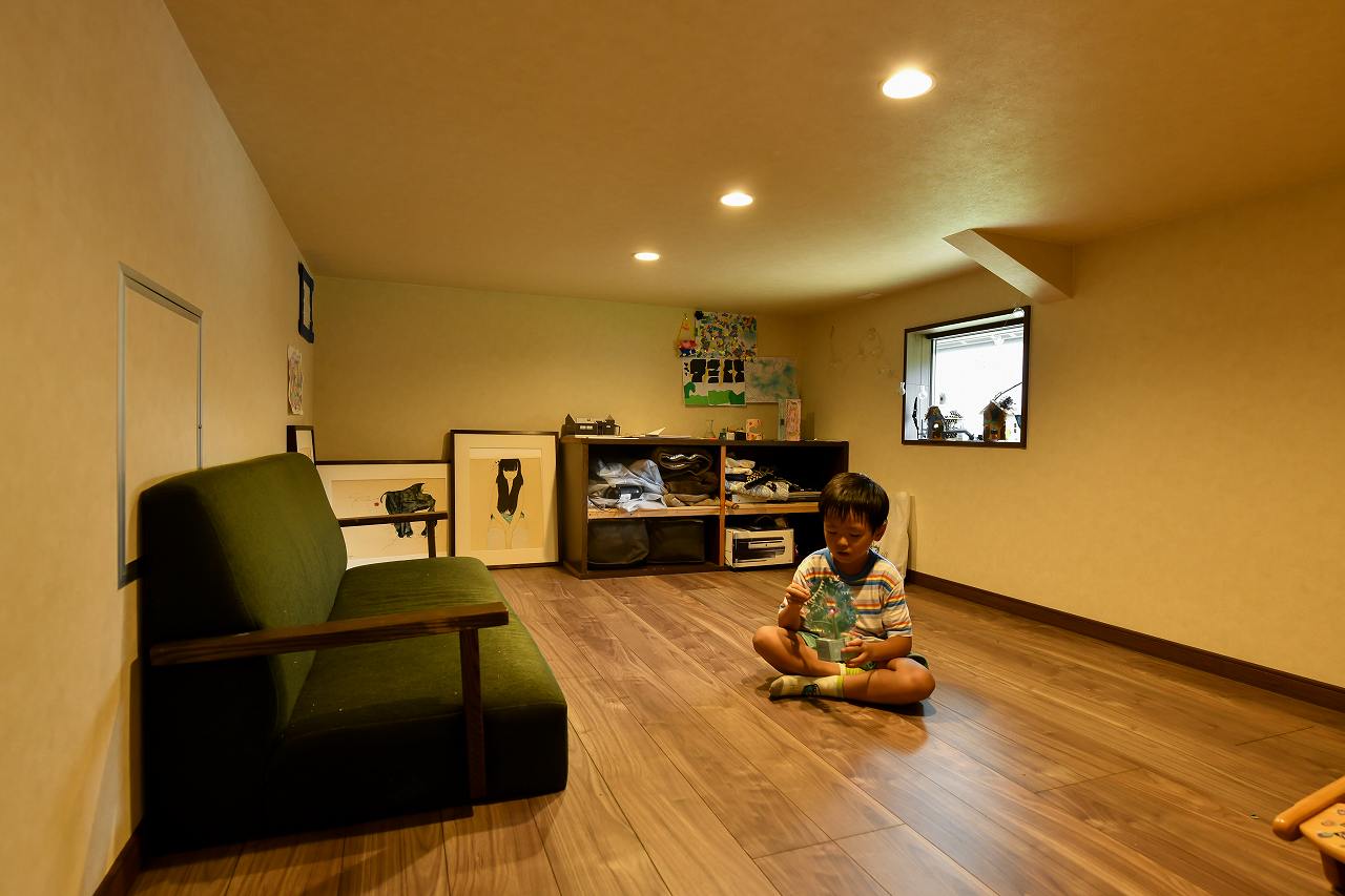 住み手のセンスと個性を表現したフラットハウス。