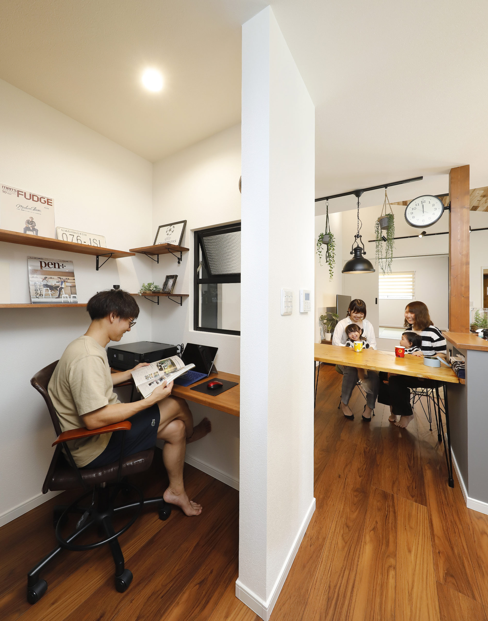 風の流れが心地いい、自然を感じる暮らし。