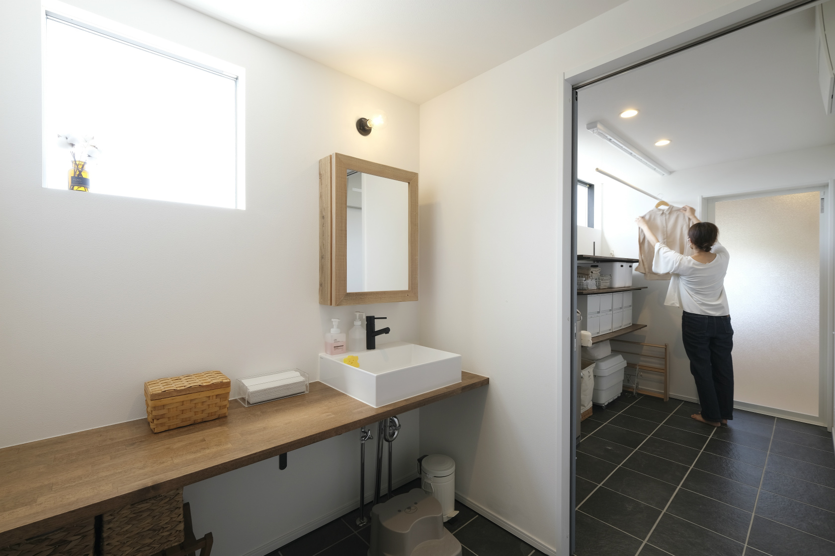 屋外スペースを取り込んで伸びやかな暮らしを楽しむ。