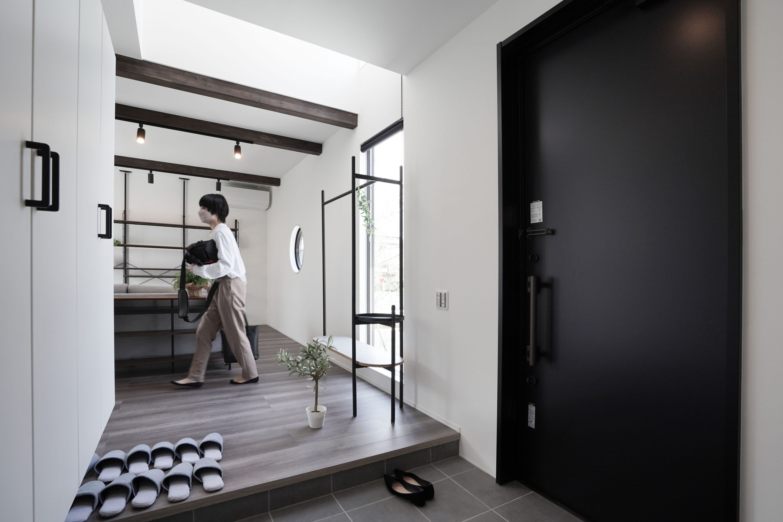 2階建てだからこそできた特別な中庭