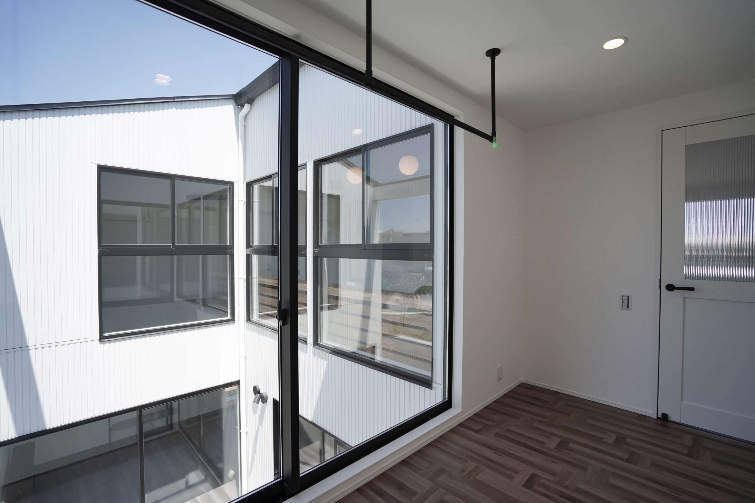 2階建てだからこそできた特別な中庭