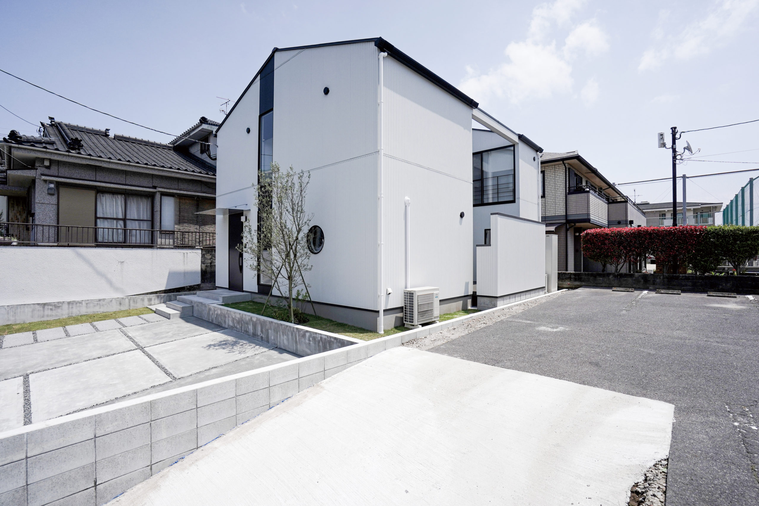 2階建てだからこそできた特別な中庭