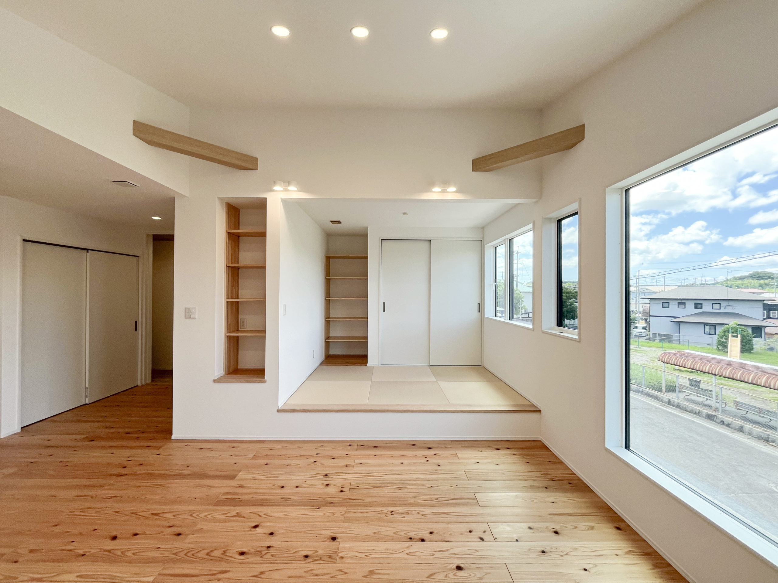 この家だけの景色を。住宅密集地におすすめの2階リビングの家