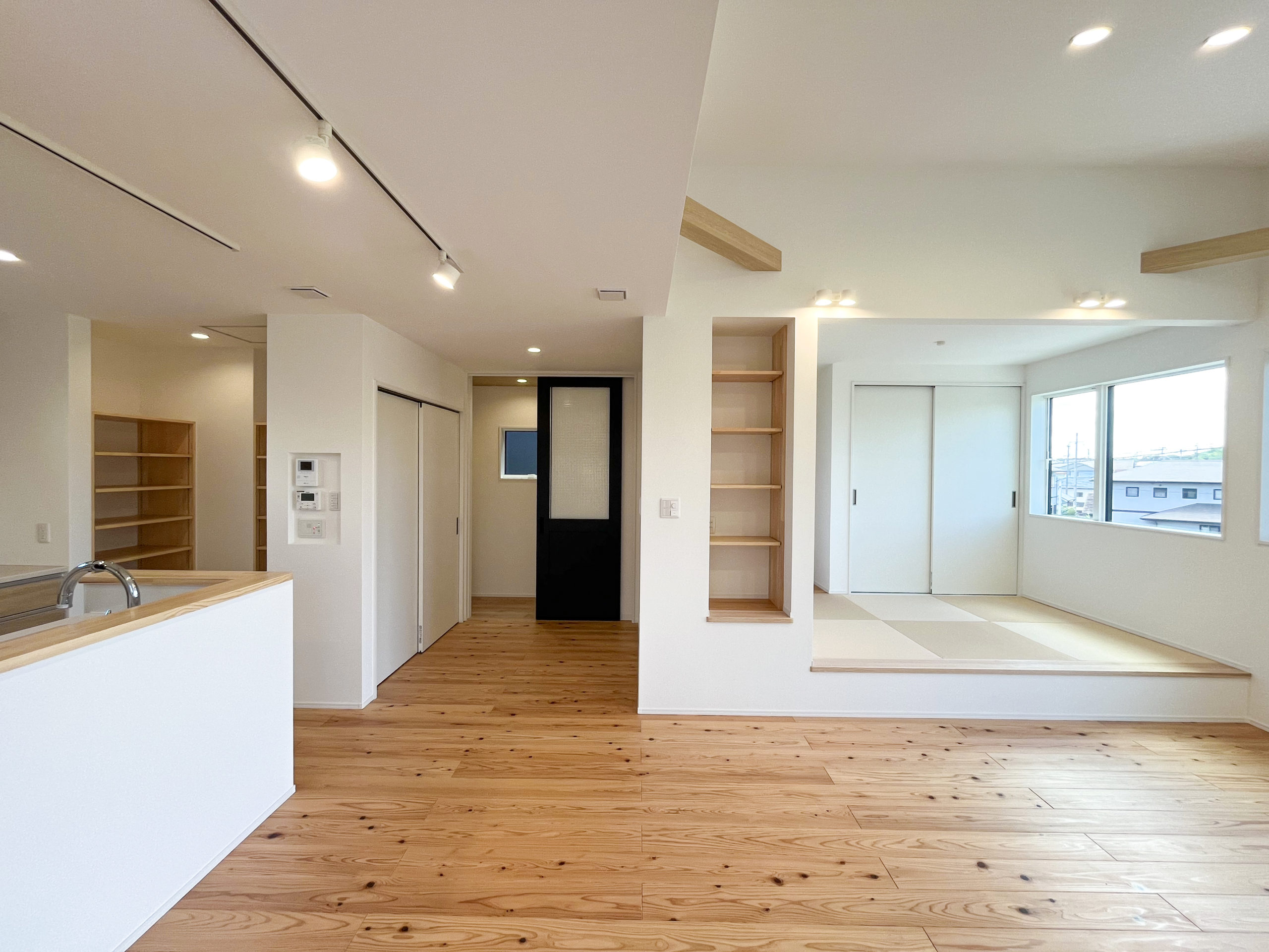 この家だけの景色を。住宅密集地におすすめの2階リビングの家