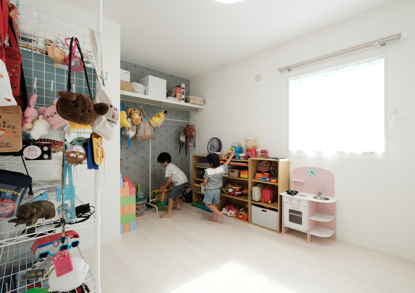 毎日を快適にする“2WAY動線”とヌックのある子育ての家。